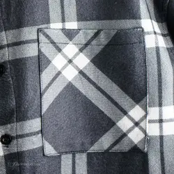 پیراهن پشمی شطرنجی