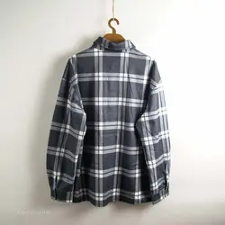 پیراهن پشمی شطرنجی