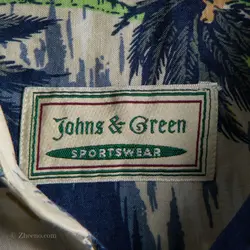 پیراهن هاوایی Johns & Green