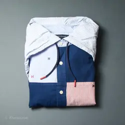 پیراهن نخی کلاه دار  Tommy Hilfiger
