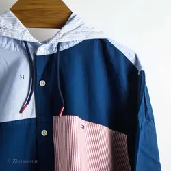 پیراهن نخی کلاه دار  Tommy Hilfiger