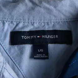 پیراهن نخی کلاه دار  Tommy Hilfiger