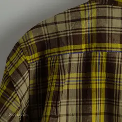 پیراهن کنف آستین کوتاه  Gu