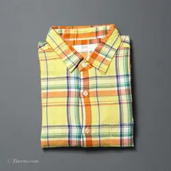 پیراهن کنف آستین کوتاه  Uni qlo