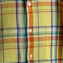 پیراهن کنف آستین کوتاه  Uni qlo