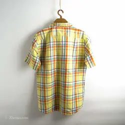 پیراهن کنف آستین کوتاه  Uni qlo