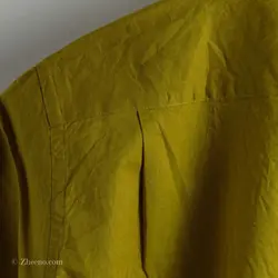 پیراهن کنف آستین کوتاه  Gu