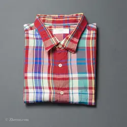 پیراهن کنف آستین کوتاه  Uni qlo