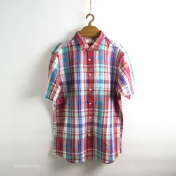 پیراهن کنف آستین کوتاه  Uni qlo