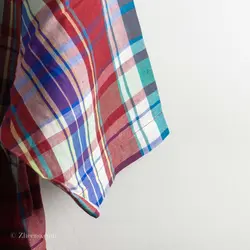 پیراهن کنف آستین کوتاه  Uni qlo