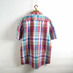 پیراهن کنف آستین کوتاه  Uni qlo