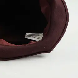 کلاه شاپو زرشکی