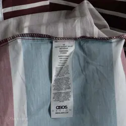 پیراهن نخی سه دکمه Asos Design