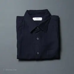 پیراهن کنف آستین کوتاه  Uni qlo