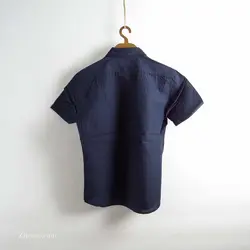 پیراهن کنف آستین کوتاه  Uni qlo