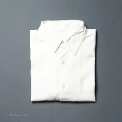 پیراهن کنف آستین کوتاه  Gu