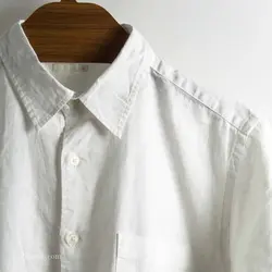 پیراهن کنف آستین کوتاه  Gu