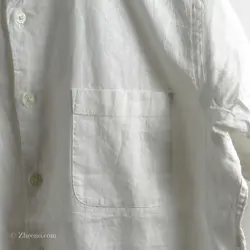 پیراهن کنف آستین کوتاه  Gu