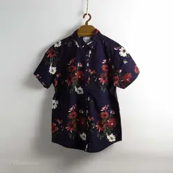 پیراهن هاوایی Denim & Flower