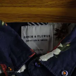 پیراهن هاوایی Denim & Flower