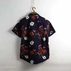 پیراهن هاوایی Denim & Flower
