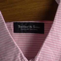 پیراهن نخی  Tailor & Son