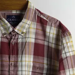 پیراهن نخی آستین کوتاه  Canda