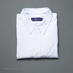 پیراهن نخی آستین کوتاه  Ralph Lauren