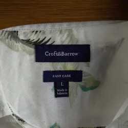 پیراهن هاوایی Croft & Barrow