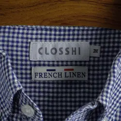 پیراهن کنف آستین کوتاه  Closshi