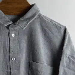 پیراهن کبریتی طوسی