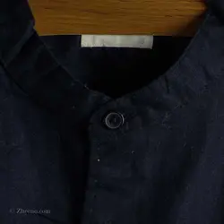 پیراهن کنف آستین کوتاه  Gu