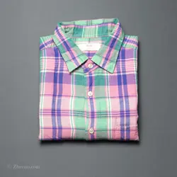 پیراهن کنف آستین کوتاه  Uni qlo