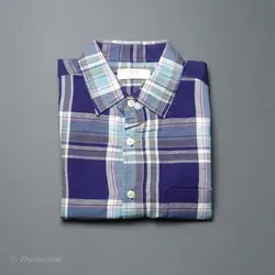 پیراهن کنف آستین کوتاه  Uni qlo