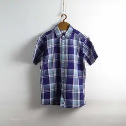 پیراهن کنف آستین کوتاه  Uni qlo