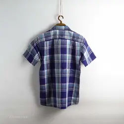 پیراهن کنف آستین کوتاه  Uni qlo