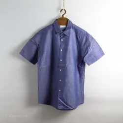 پیراهن کنف آستین کوتاه  Uni qlo