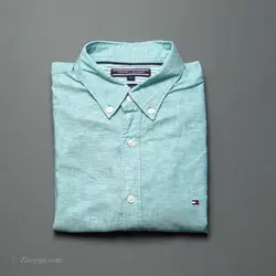 پیراهن نخی آستین کوتاه  Tommy Hilfiger