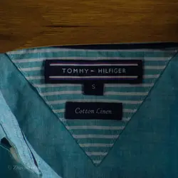 پیراهن نخی آستین کوتاه  Tommy Hilfiger