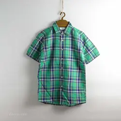 پیراهن کنف آستین کوتاه   Uni qlo