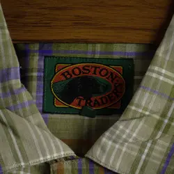 پیراهن کنف آستین کوتاه  Boston Traders