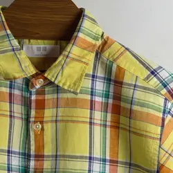 پیراهن کنف آستین کوتاه  Uni qlo