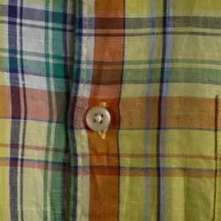 پیراهن کنف آستین کوتاه  Uni qlo