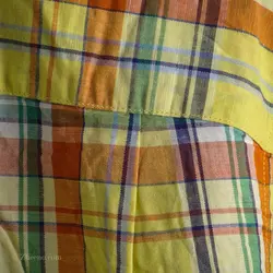 پیراهن کنف آستین کوتاه  Uni qlo