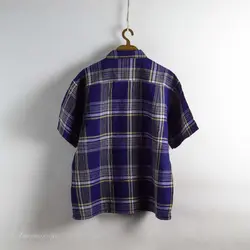 پیراهن کنف آستین کوتاه    Gu