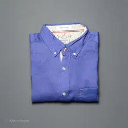 پیراهن کنف آستین کوتاه    The shop TK