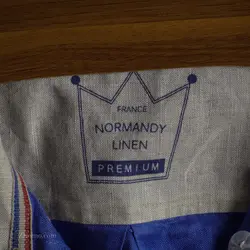 پیراهن کنف آستین کوتاه    The shop TK