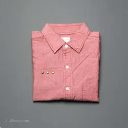 پیراهن کنف آستین کوتاه    Back Number