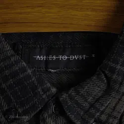 پیراهن پشمی آستین کوتاه  Ashes to dust