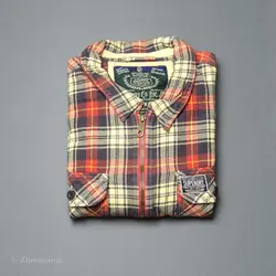 پیراهن پشمی زیپ دار  Superdry